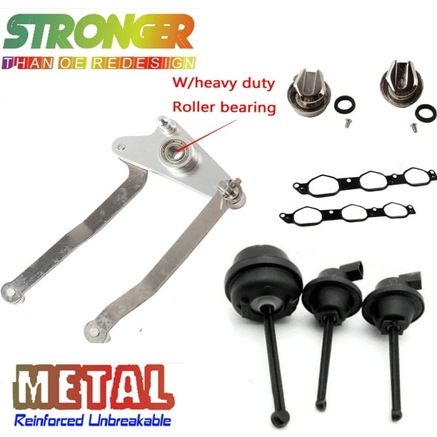 Metal Intake Manifold Air Flap Runner Repair Kit For Mercedes C230 C280 C350 Set